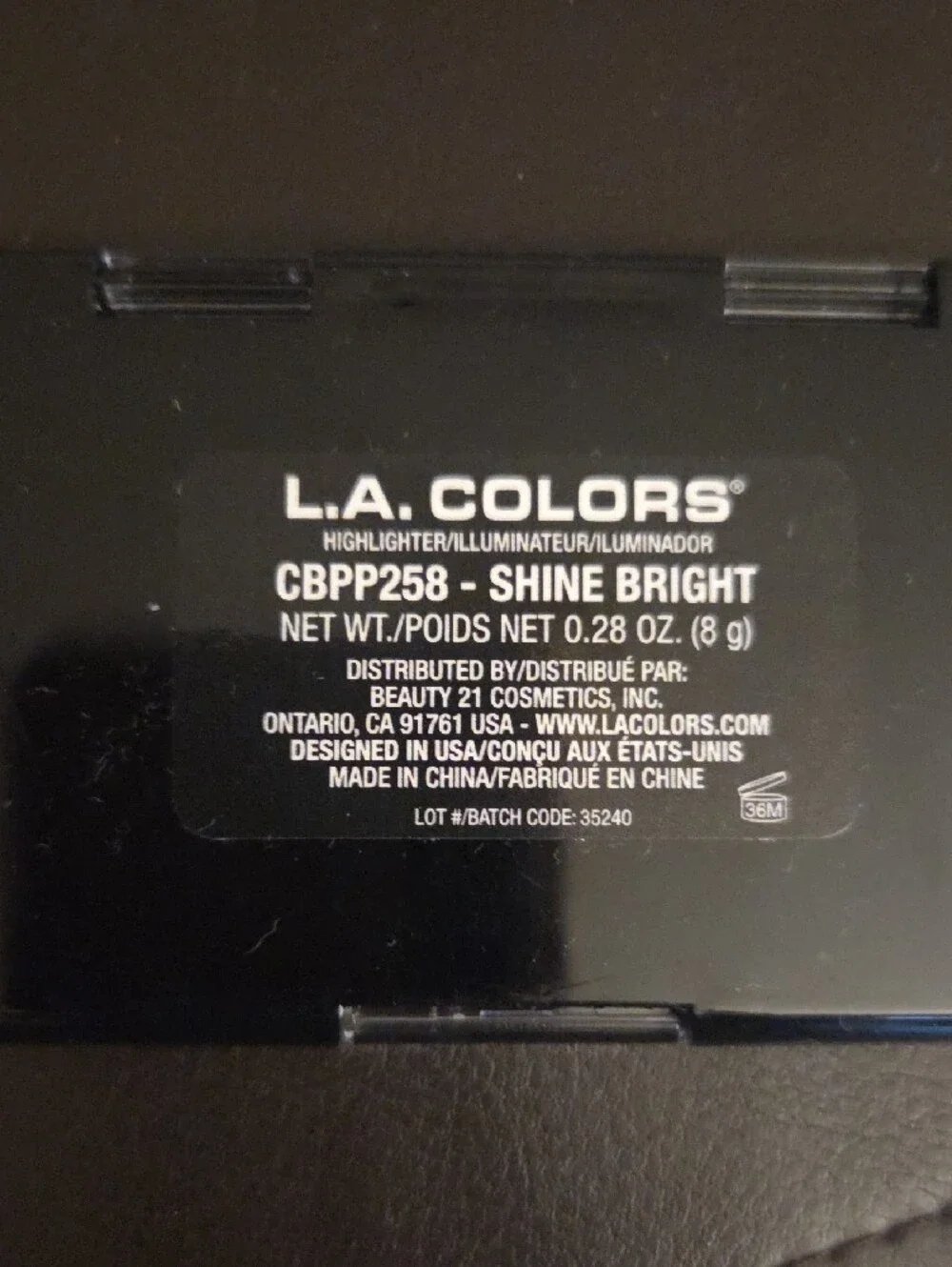 L.A. Colors Eyeshadow & Lip Duo Set Smoky Tones, Dreamy Mauves, Green, Peach NIP